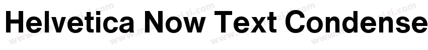 Helvetica Now Text Condensed字体转换